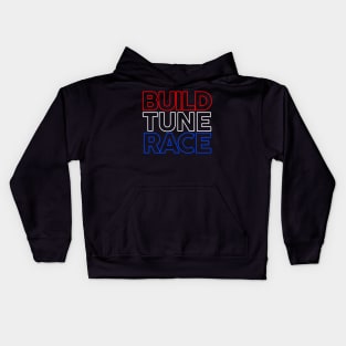 Build Tune Race Kids Hoodie